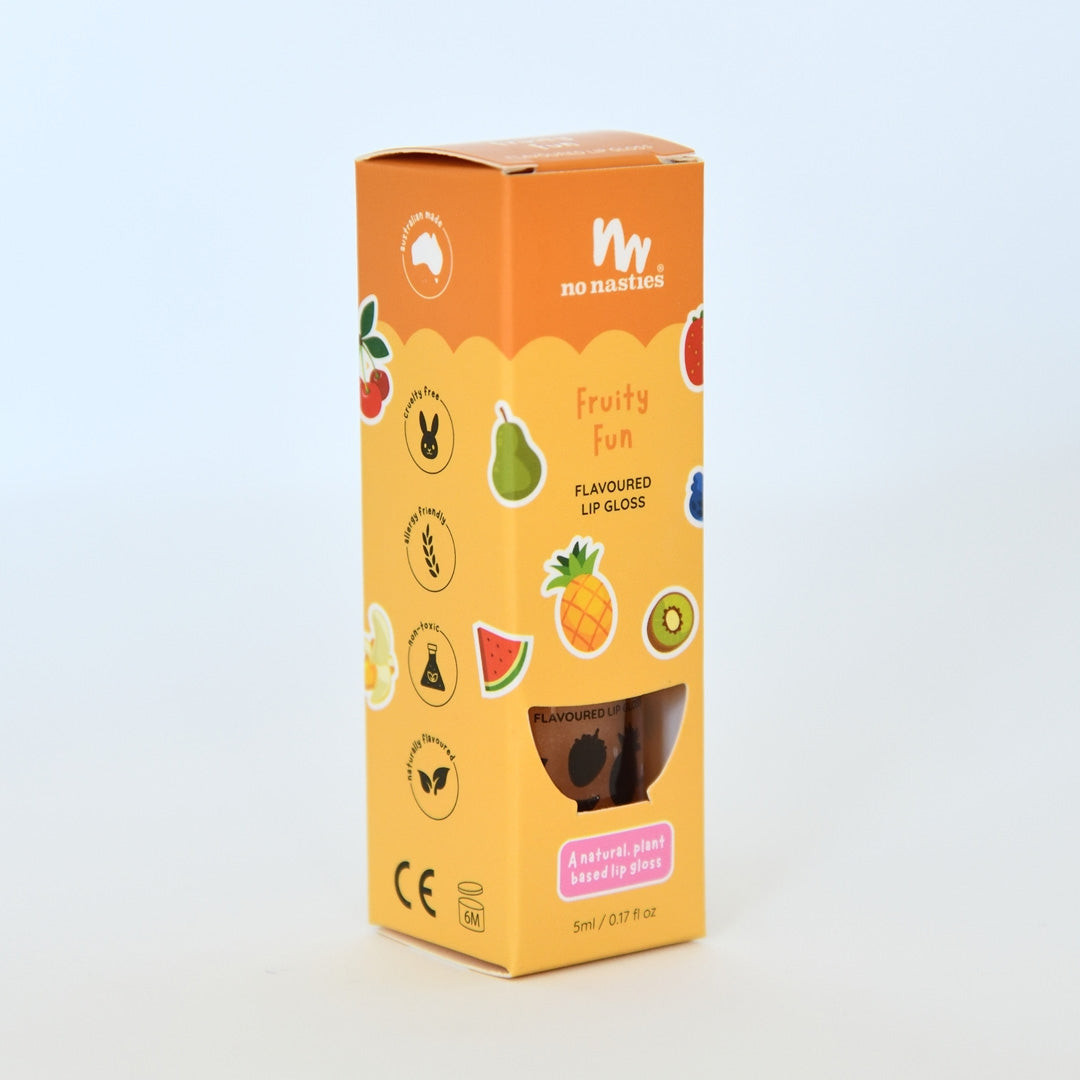 Natural Kids Lip Gloss Wands - Multiple Flavours Available