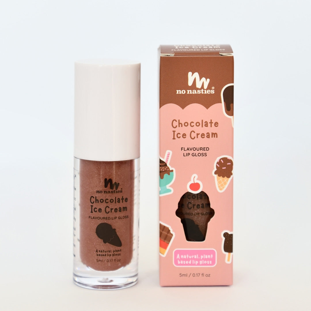 Natural Kids Lip Gloss Wands - Multiple Flavours Available